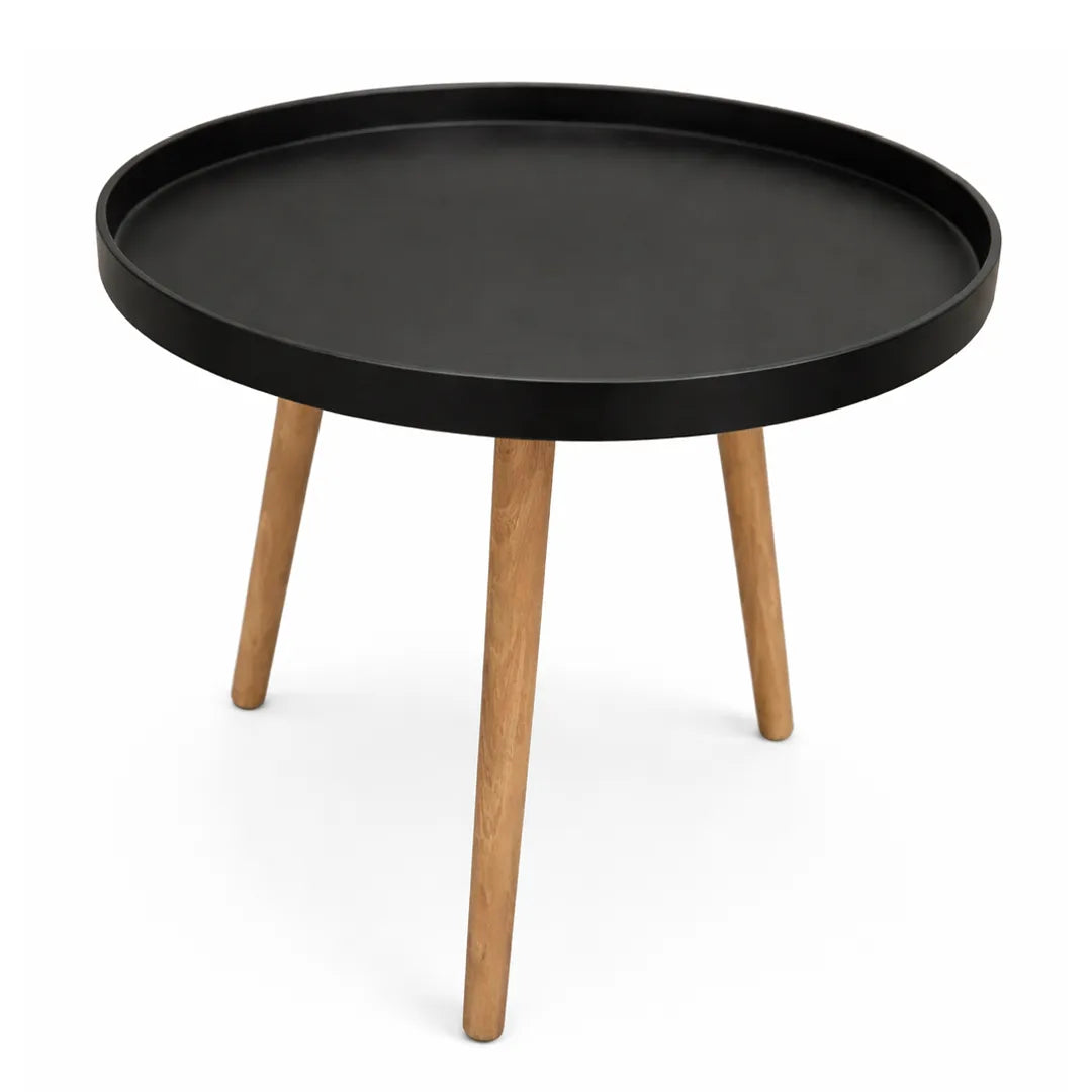 Mesa Adana Redonda Ratona de Madera y Plastico 50X44