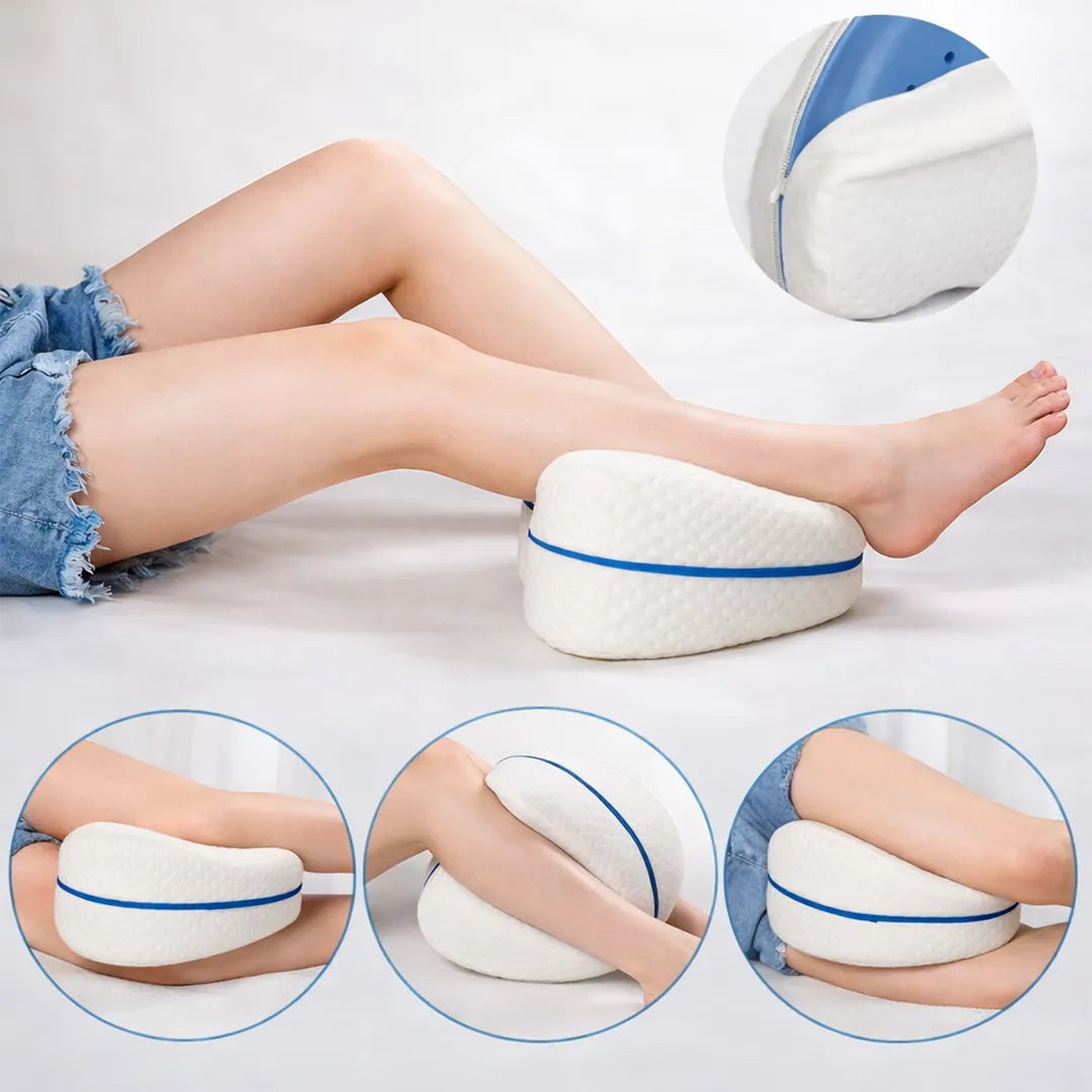Almohada Para Piernas Y Rodillas Blanca