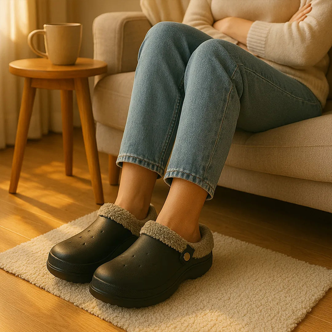 Zapatillas Confu de Felpa en Espuma