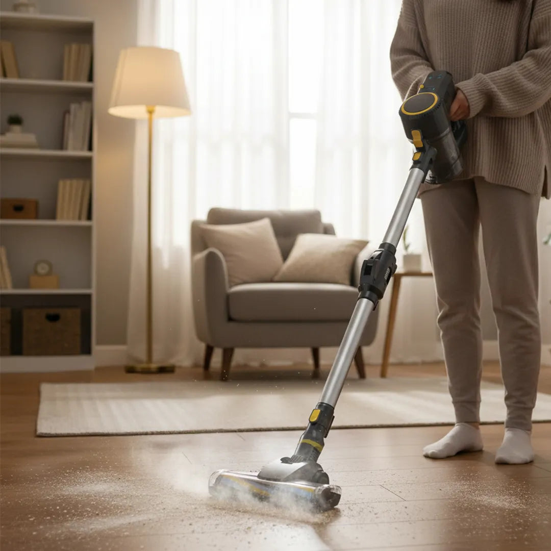 Aspiradora Vertical Inalámbrica Flexible 3 en 1 de 250W