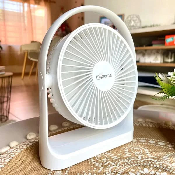 Ventilador Minidesk con 4 Velocidades Milhome