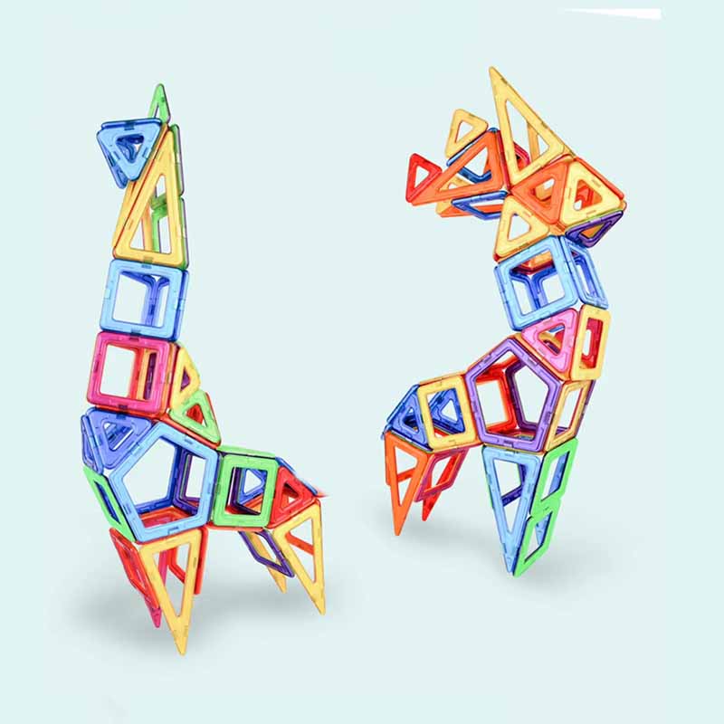 Juego de Bloques de Construcción Magnéticos para Niños