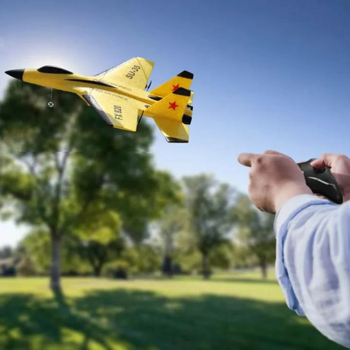 Avion Electrico Volador con Control Remoto en Espuma