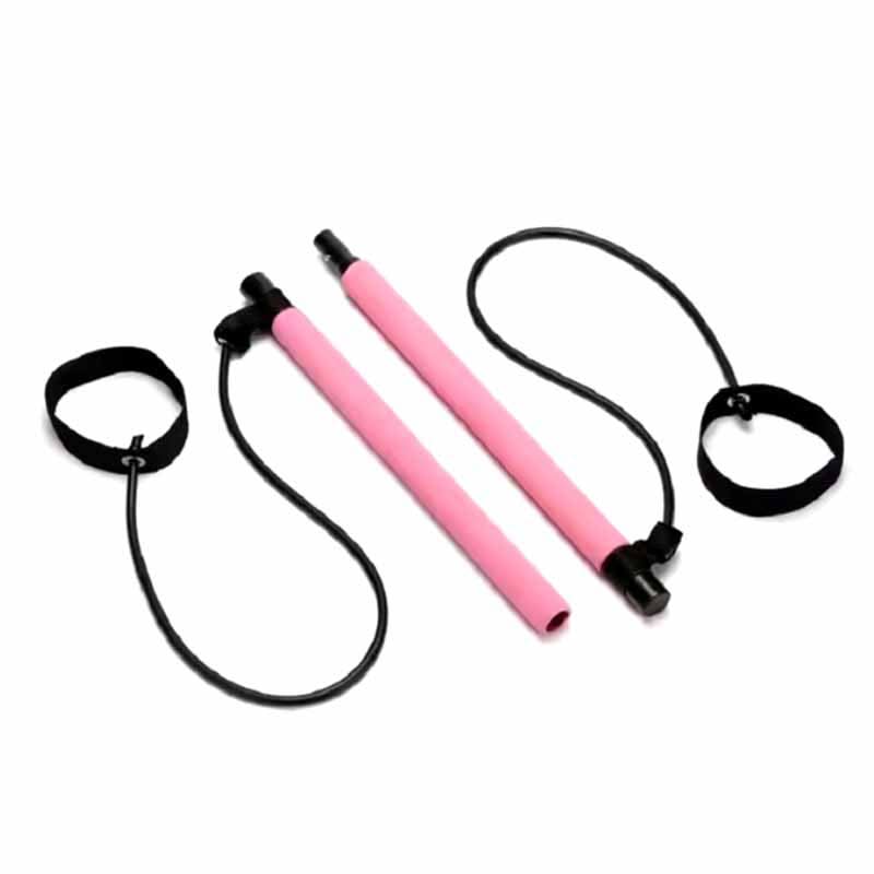 Barra de Pilates de Entrenamiento con Bandas.