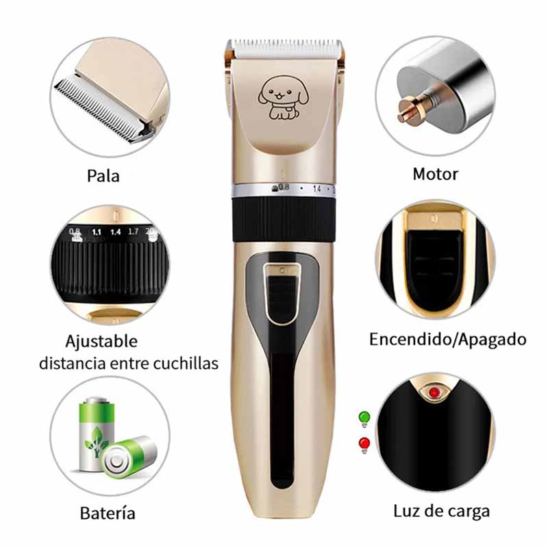 Corta Pelo Mascota Pet Grooming 1 Bateria
