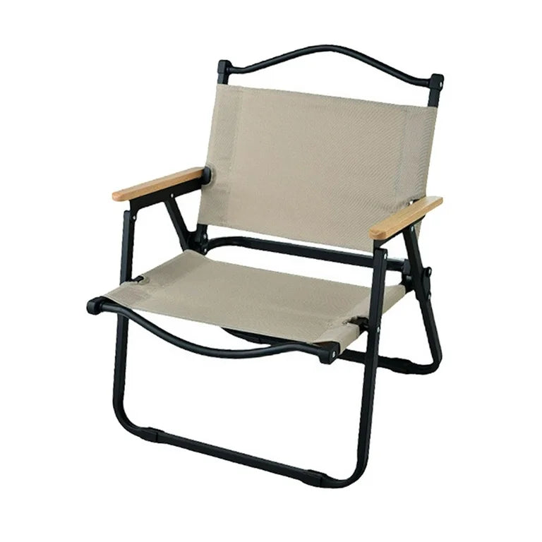 Silla Reposera Premium en Acero y Madera