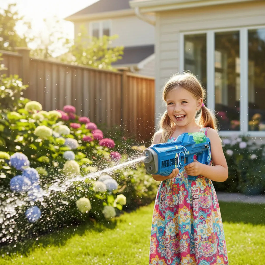 Pistola Automática de Agua Eléctrica Luminosa