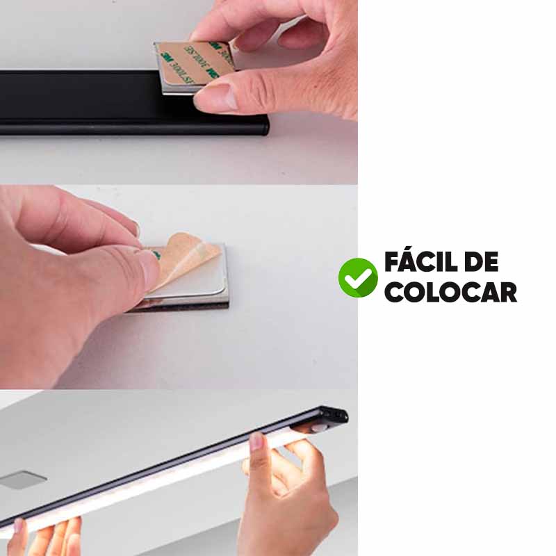 Barra de Luz Led Ultra Fina Luz Fria