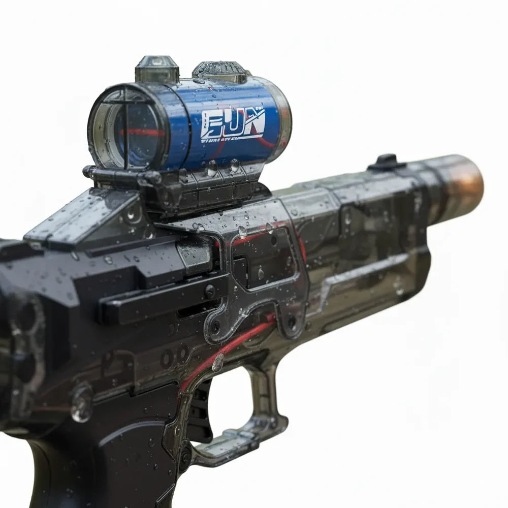 Pistola de Agua con Efecto Intermitente