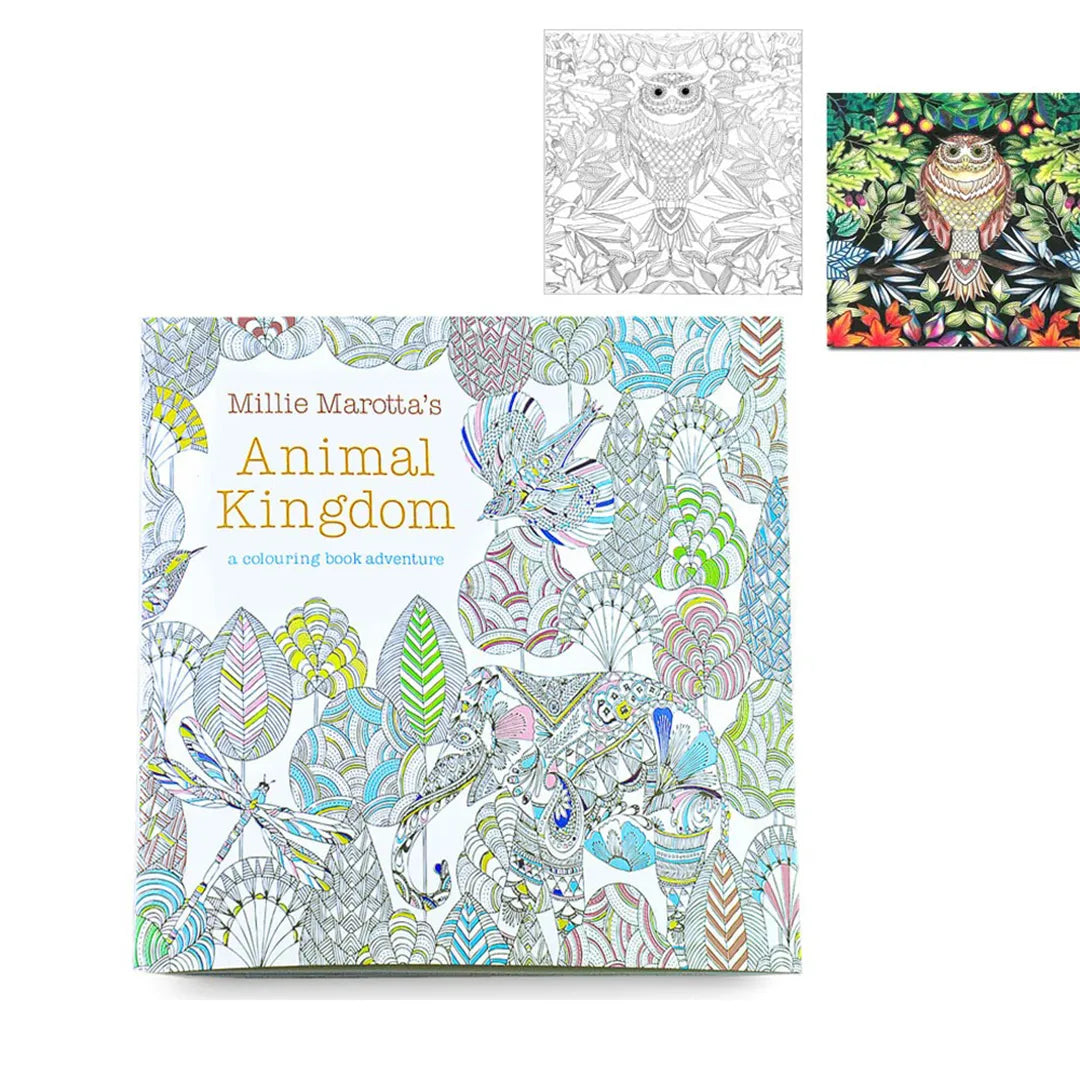 Set de 2 Libros para Colorear de Flores y Mandalas