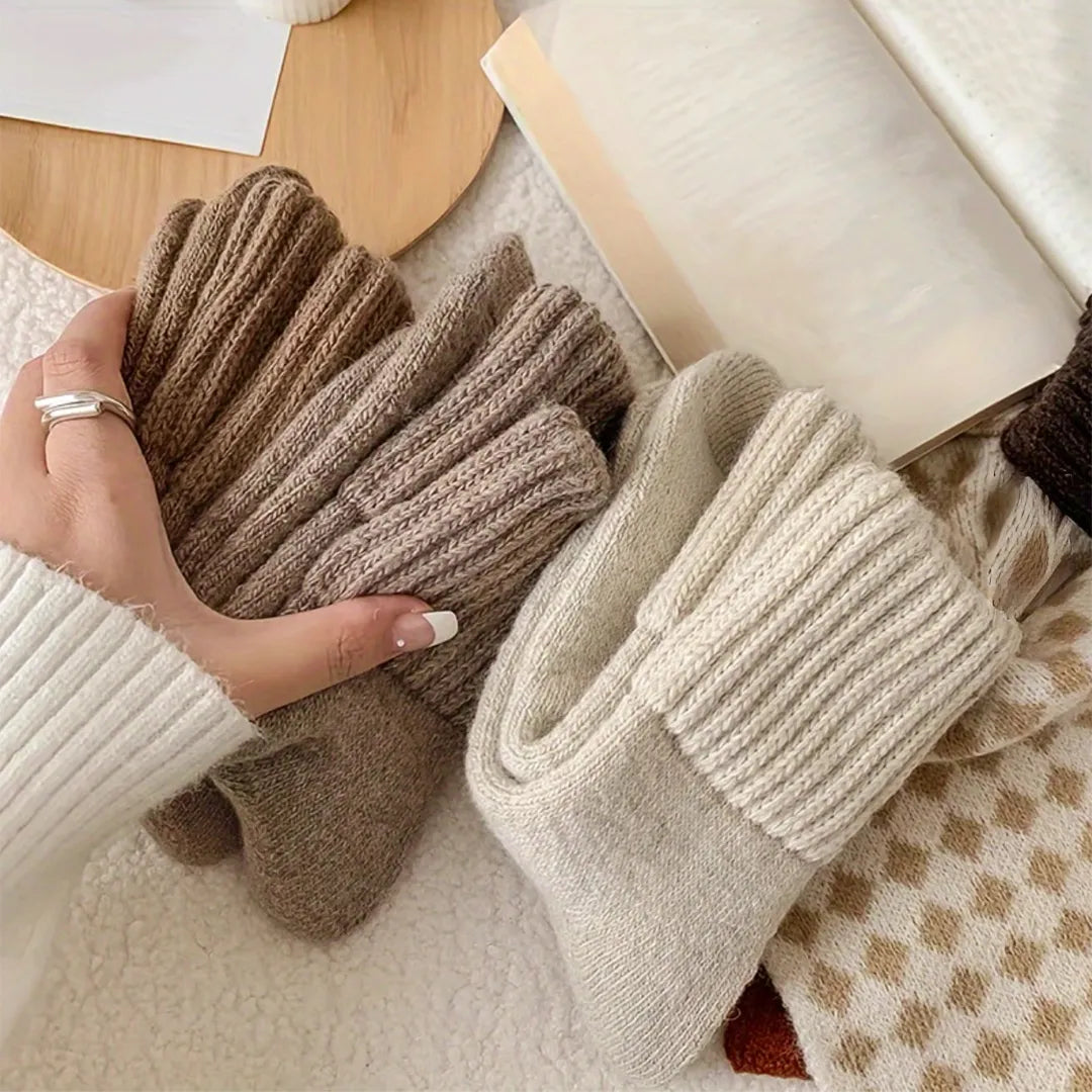 Pack de 5 Medias Gruesas para Invierno