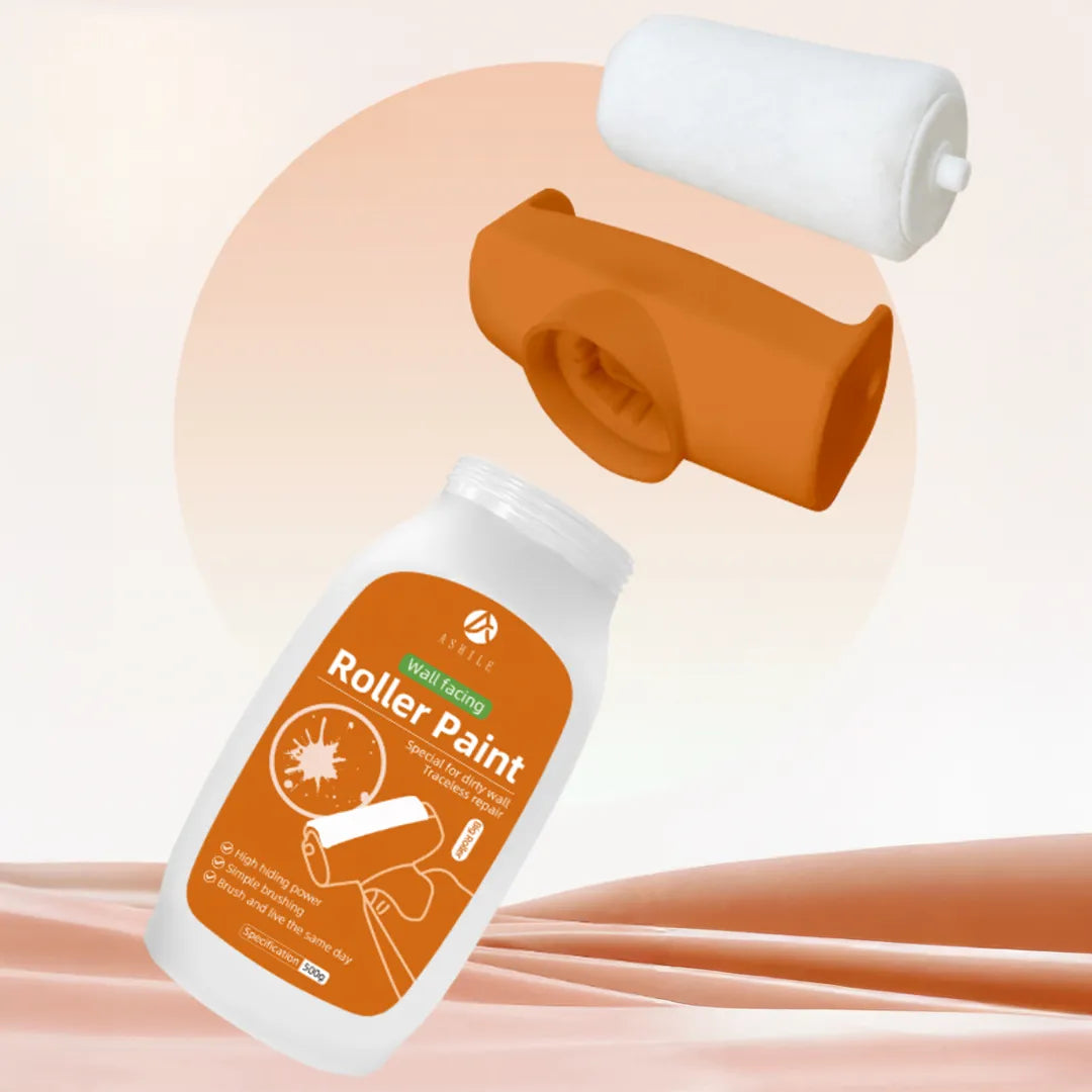 Rodillo de Pintura para Reparación de Paredes Latex