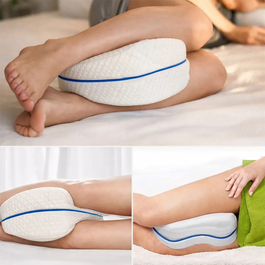 Almohada Para Piernas Y Rodillas Blanca