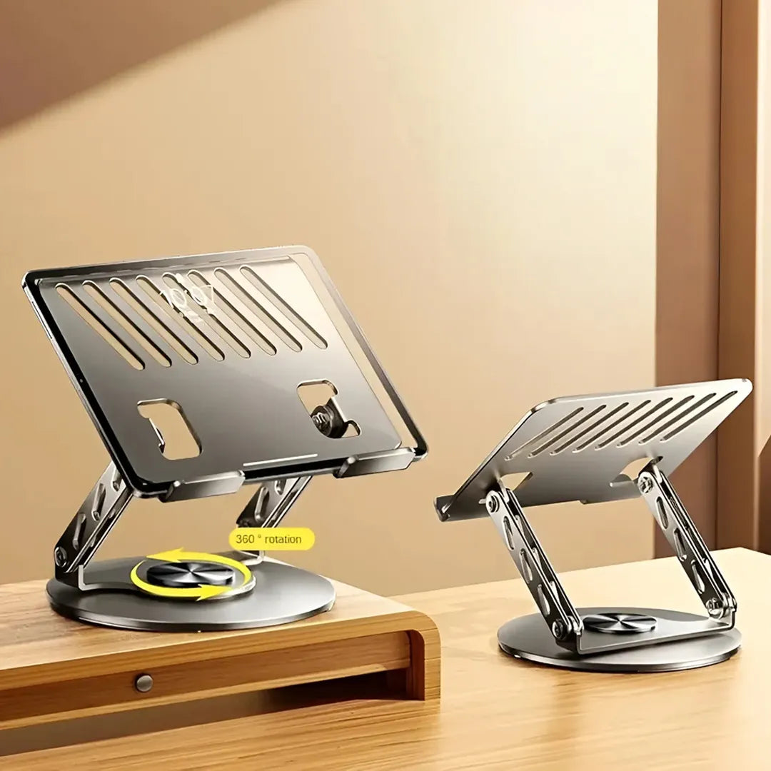 Soporte de Notebook Laptop Tablet 360° para Escritorio