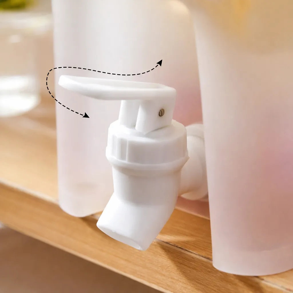 Pack Oferta 3 Contenedor de Líquidos Milhome para Heladera de 2,5 Litros