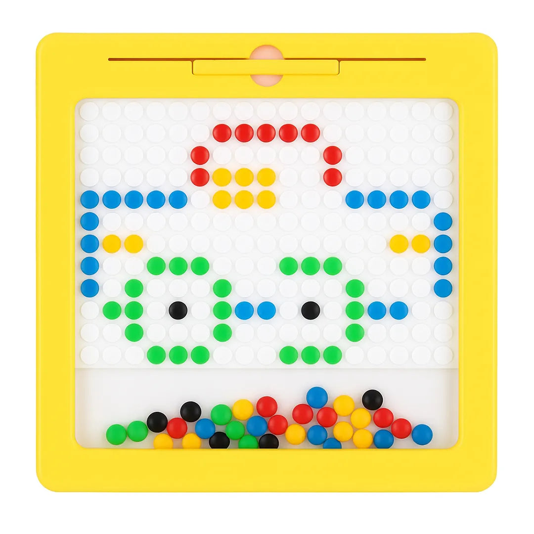 Pizarra Didactica con Fichas Magneticas y Cartas