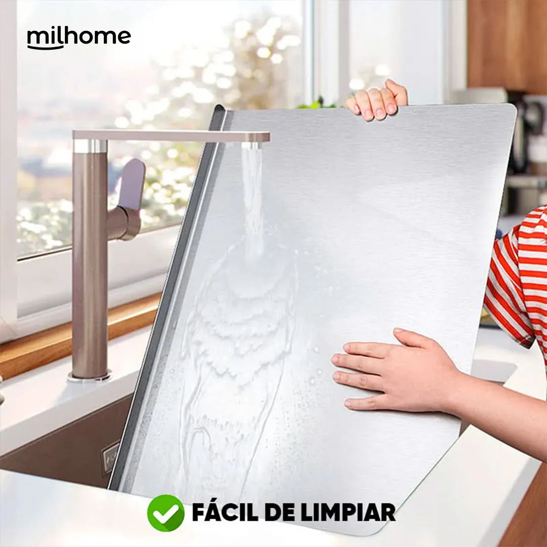 Tabla Protectora de Acero Inoxidable Milhome