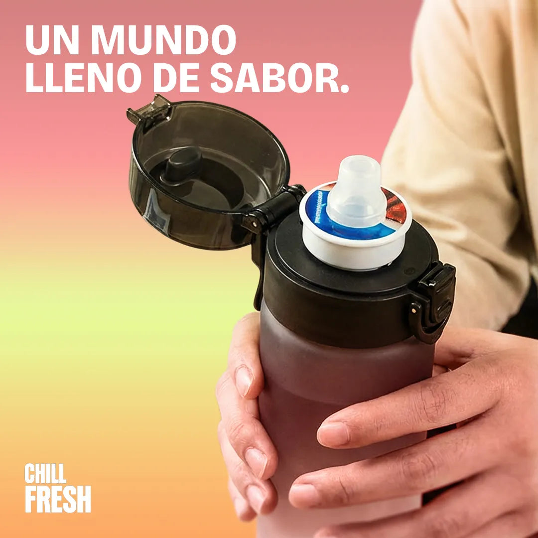 Botella Aromatica Chill Fresh con 3 Capsulas de Regalo