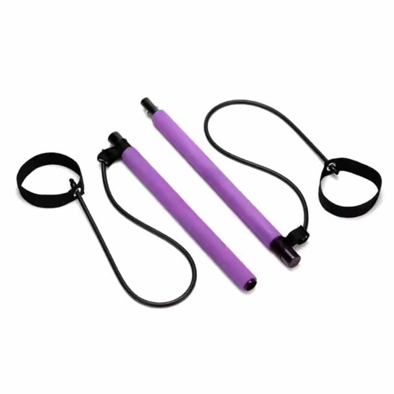 Barra de Pilates de Entrenamiento con Bandas.