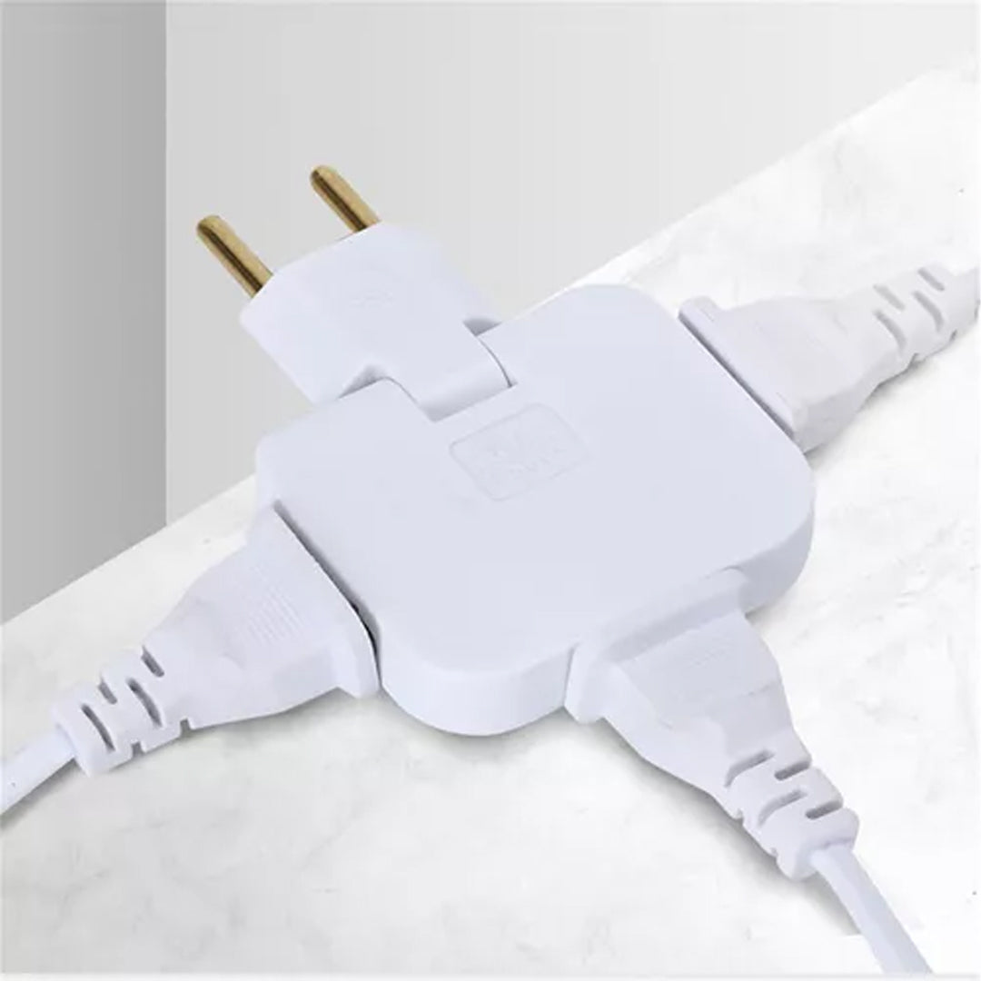 Pack de 4 Adaptadores 180 grados para Enchufe tipo F