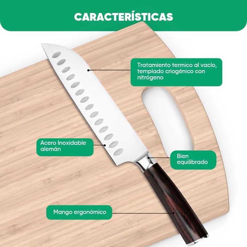 Cuchillo Nagatoro Marca Omura Diseño Japones