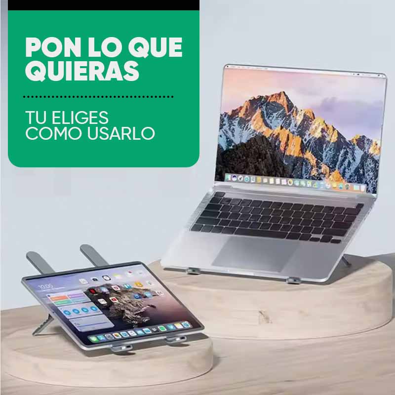 Soporte Plegable con Ventilacion Para Notebook