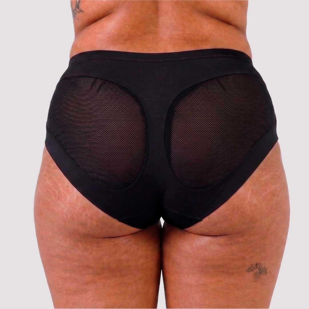 Bombacha Moldeadora de Cintura Alta Efecto Natural Pack x 4