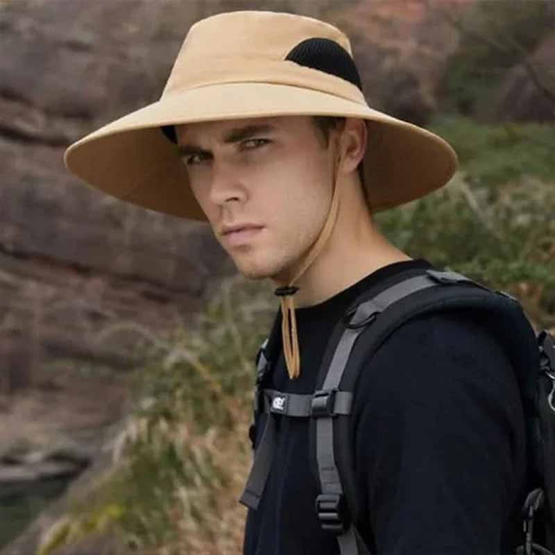 Sombrero de Secado Rapido con Protección Contra el Sol