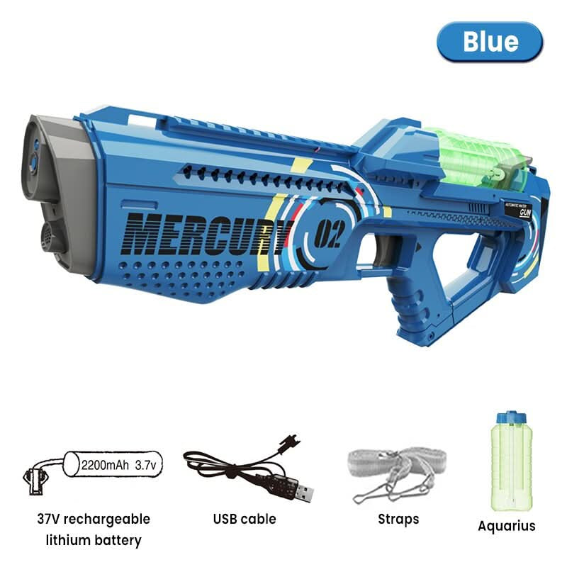 Pistola Automática de Agua Eléctrica Luminosa