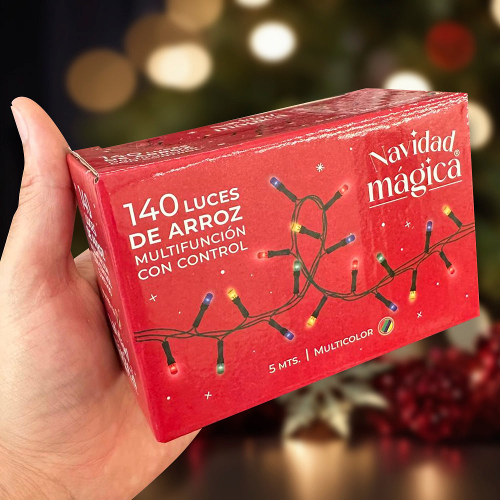 Luces Multifunción de Navidad 5 metros a 220v