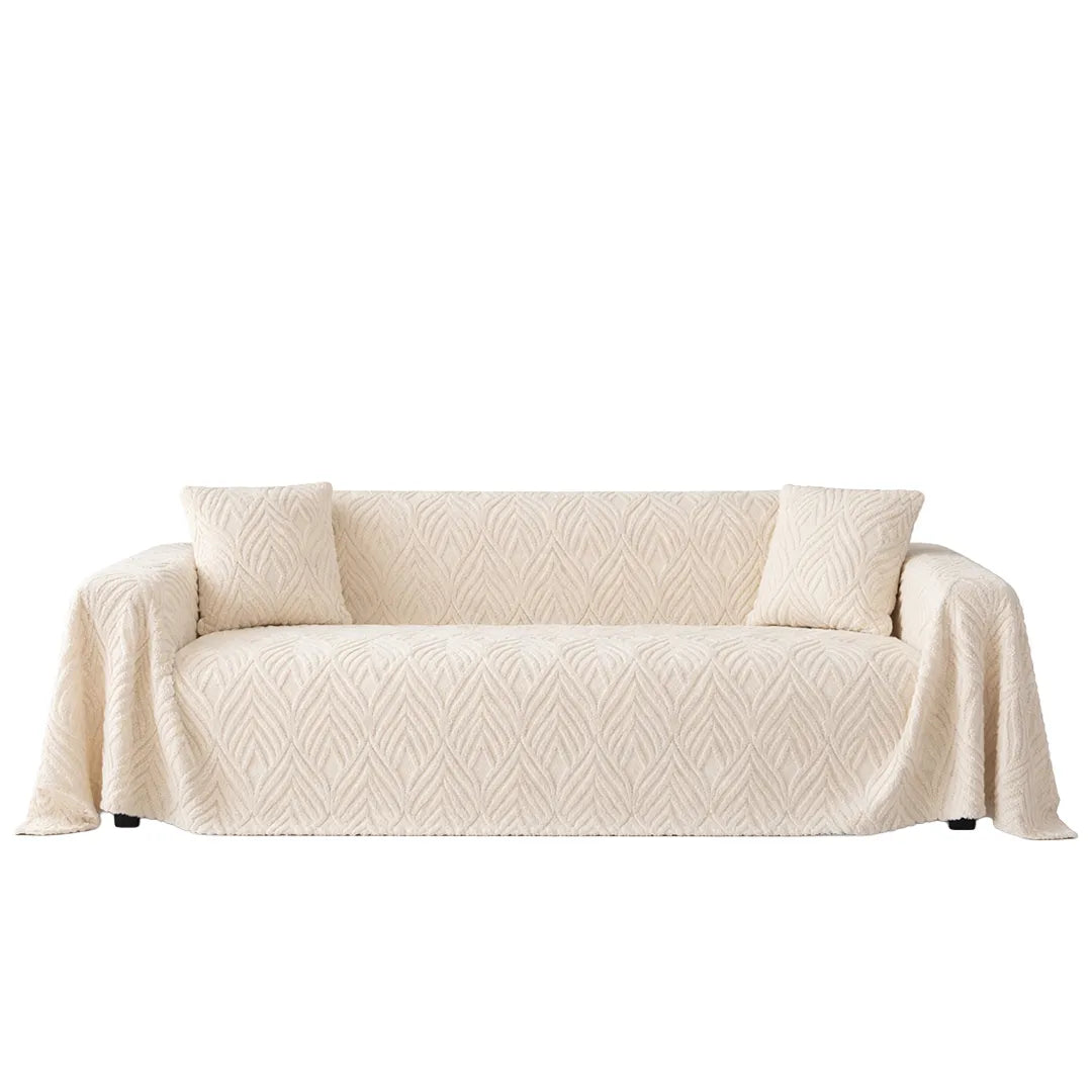 Funda Cubre Sofá Acolchonada Diseño Leaves