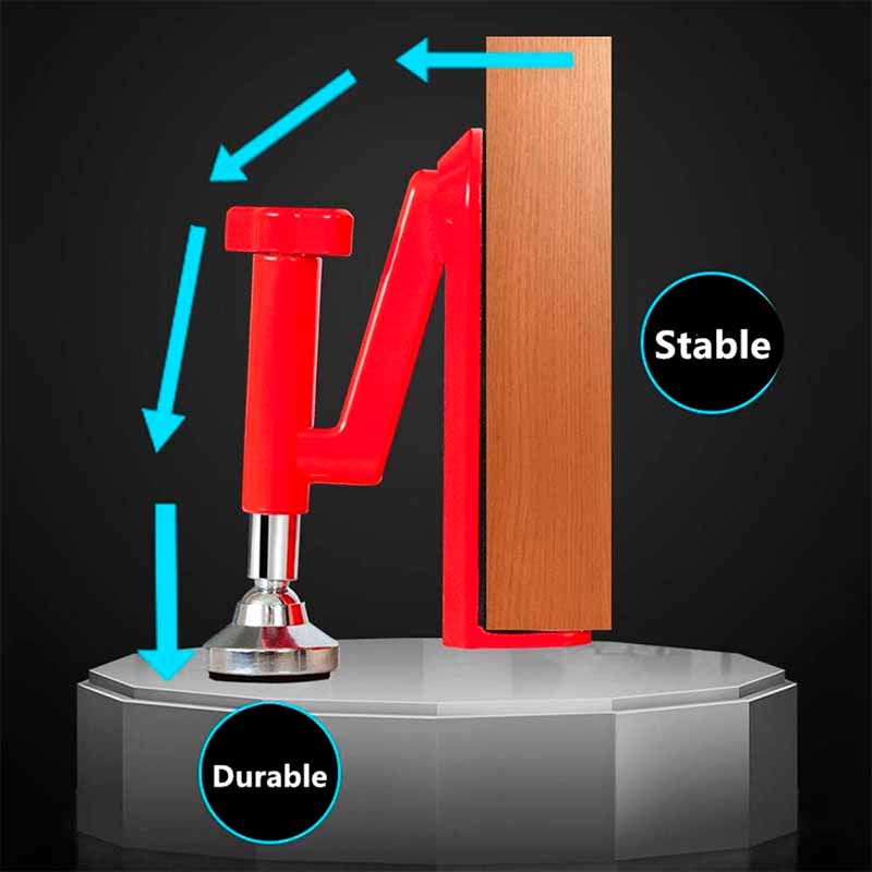 Tranca de Puerta Antirrobo con Alarma