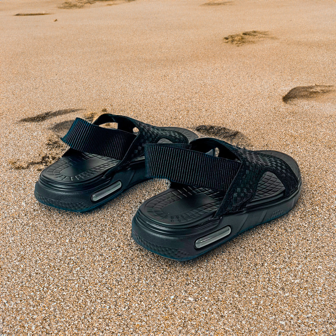 Sandalia Tejida con Suela en Espuma Antideslizante