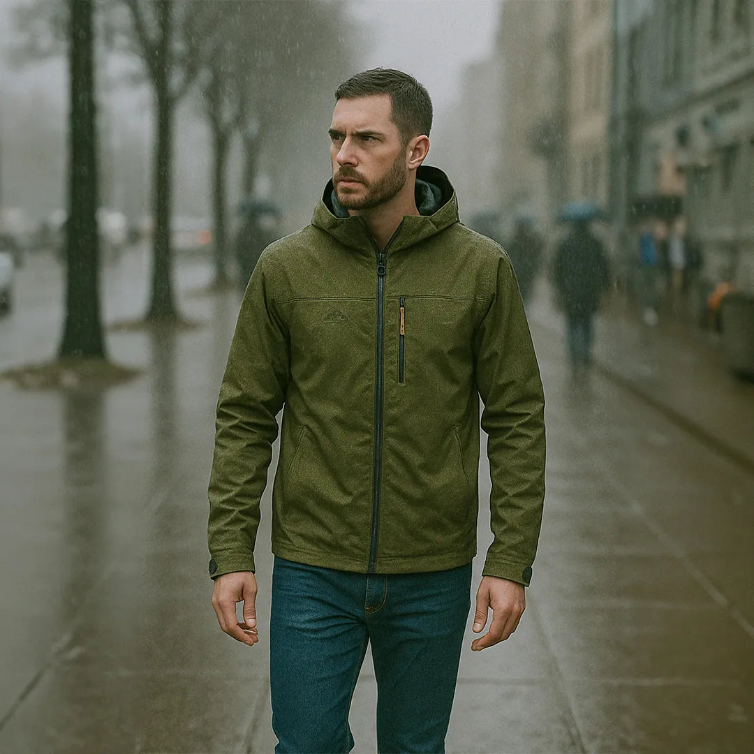 Campera Senderismo Liviana de Media Estación Outdoor