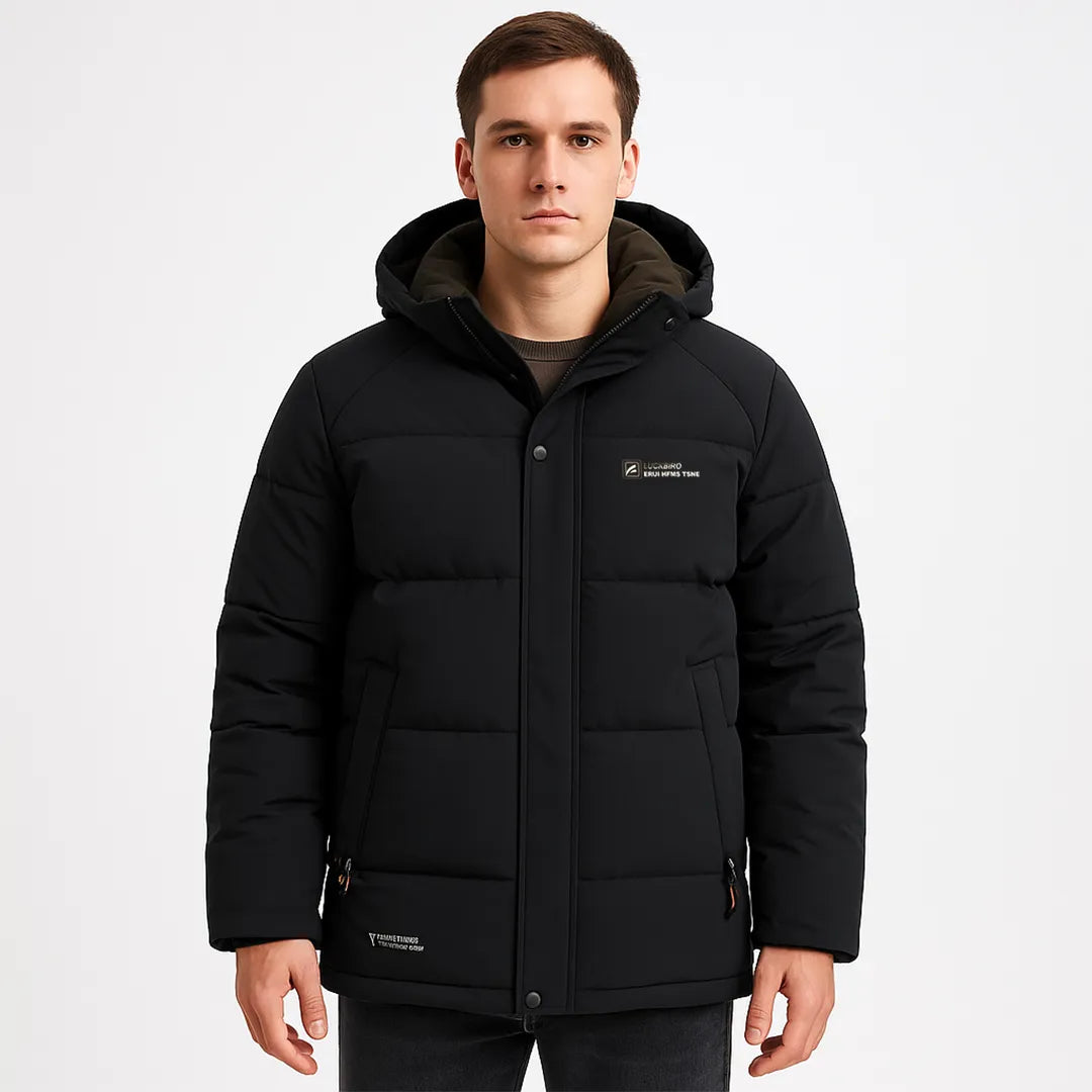 Campera con Capucha Luckbird Repele el Agua