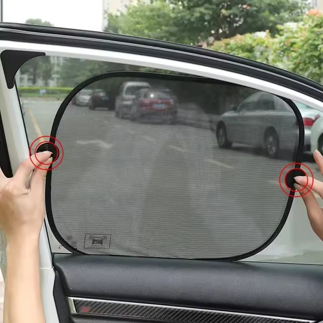 Set de 5 Piezas Parasol para Auto con Ventosa