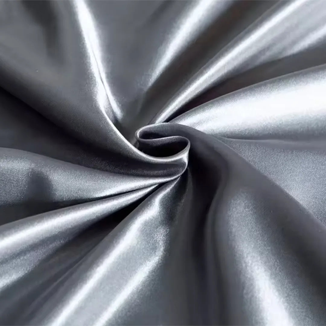 Sabanas Bajera de Satén Super Suave con 2 Fundas de Regalo