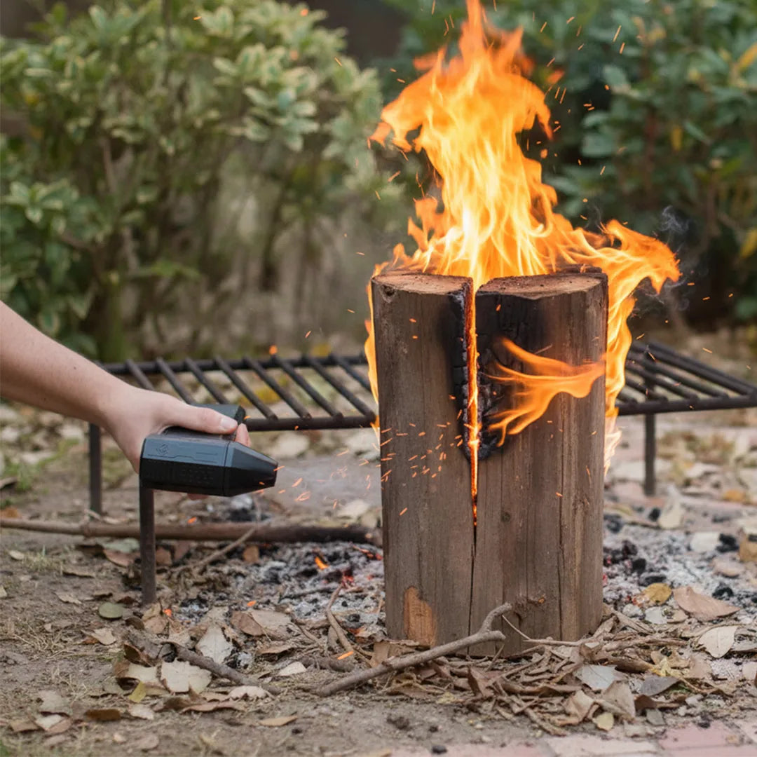 Ventilador de Mano Turbo Portátil 110v + 5 Cbabezales