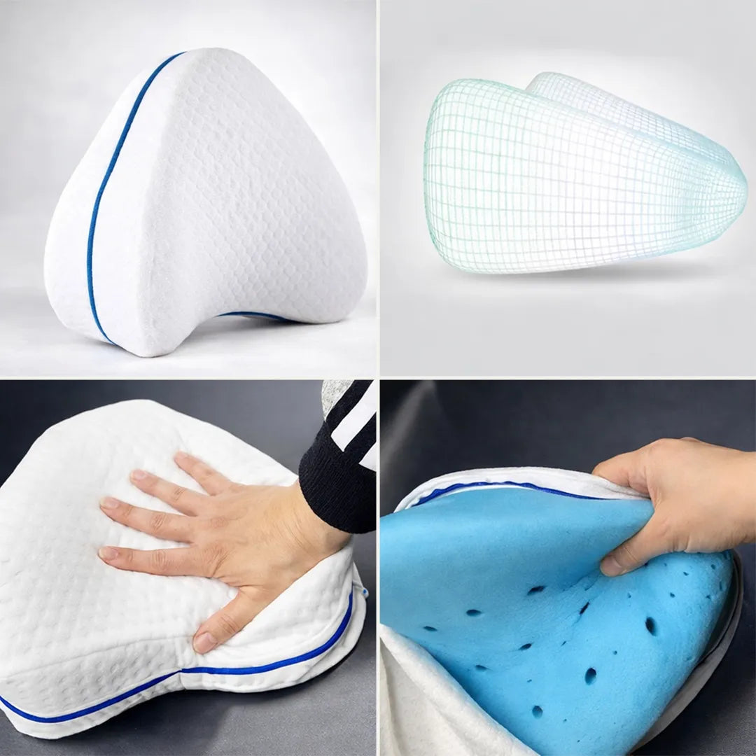 Almohada Para Piernas Y Rodillas Blanca