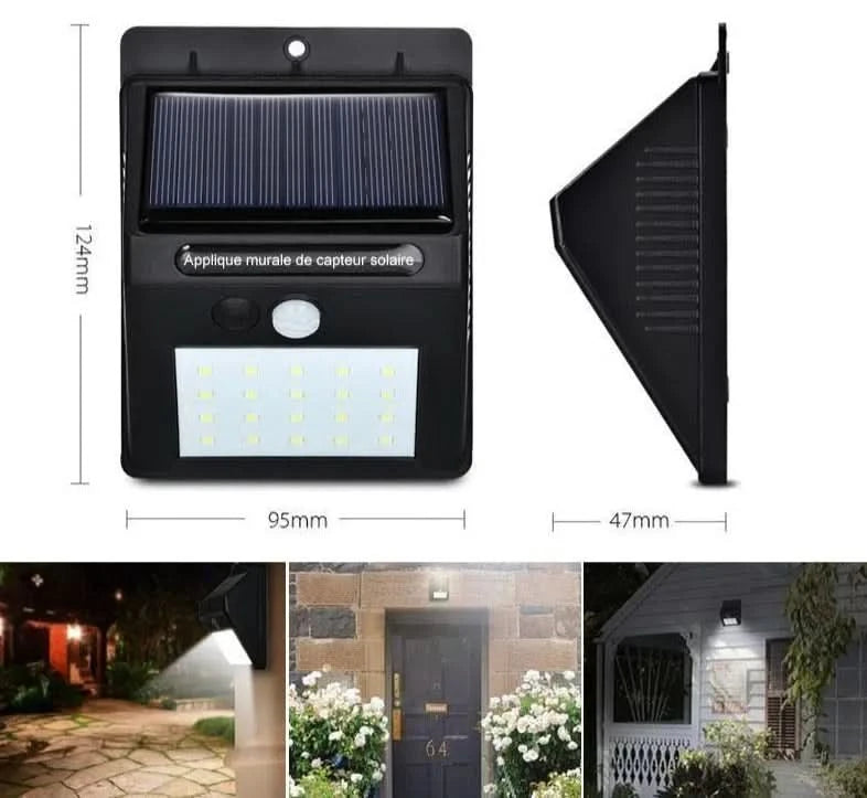 Fixed Solar con sensor de Movimiento - Mil Genial Uruguay