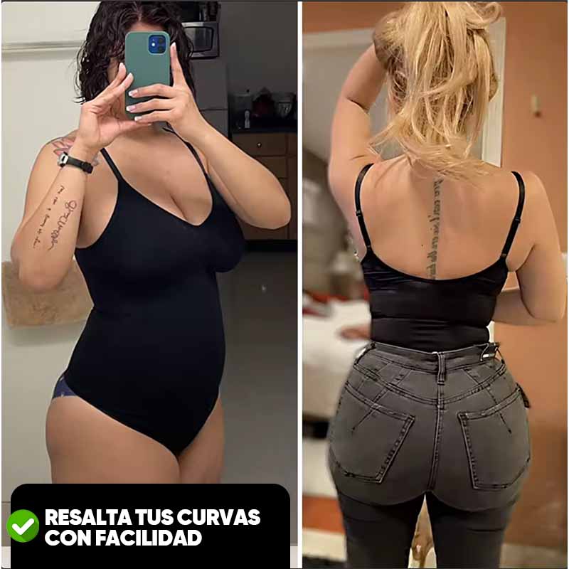 Body con Tirantes Moldeador sin Costuras