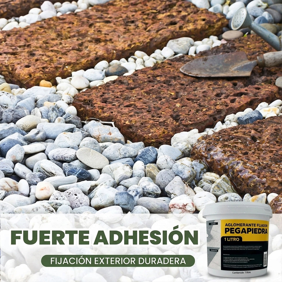 Fijador para piedras de Jardín PEGAPIEDRA 1L Leisel