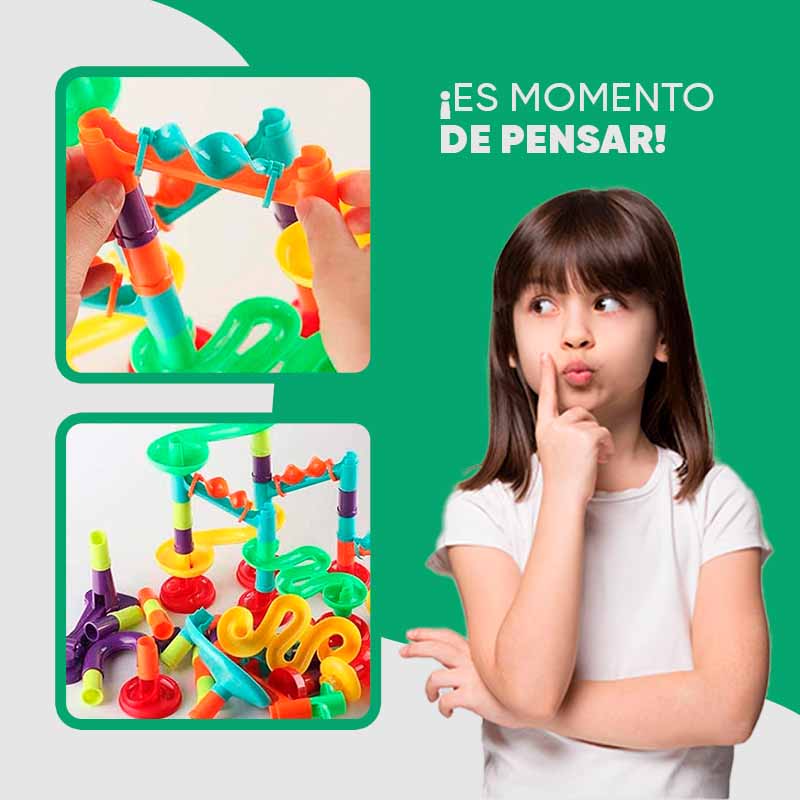 Juego de Encastre Diseño Pista para Niños