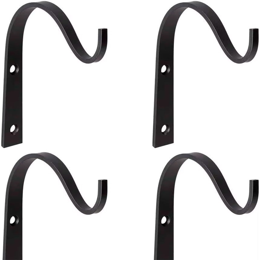 Paquete de 4 ganchos de pared de hierro para colgar