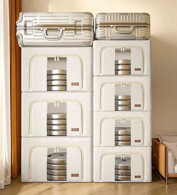 Caja Organizadora de Tela Diseño Estructural Milhome