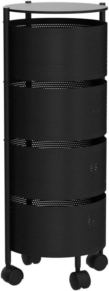 Estante Giratorio Redondo para Almacenamiento de Cocina