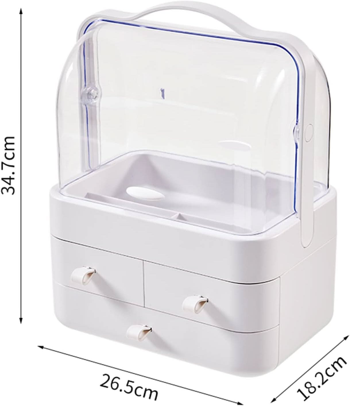 Organizador de Maquillaje con 3 Cajones Gran Capacidad