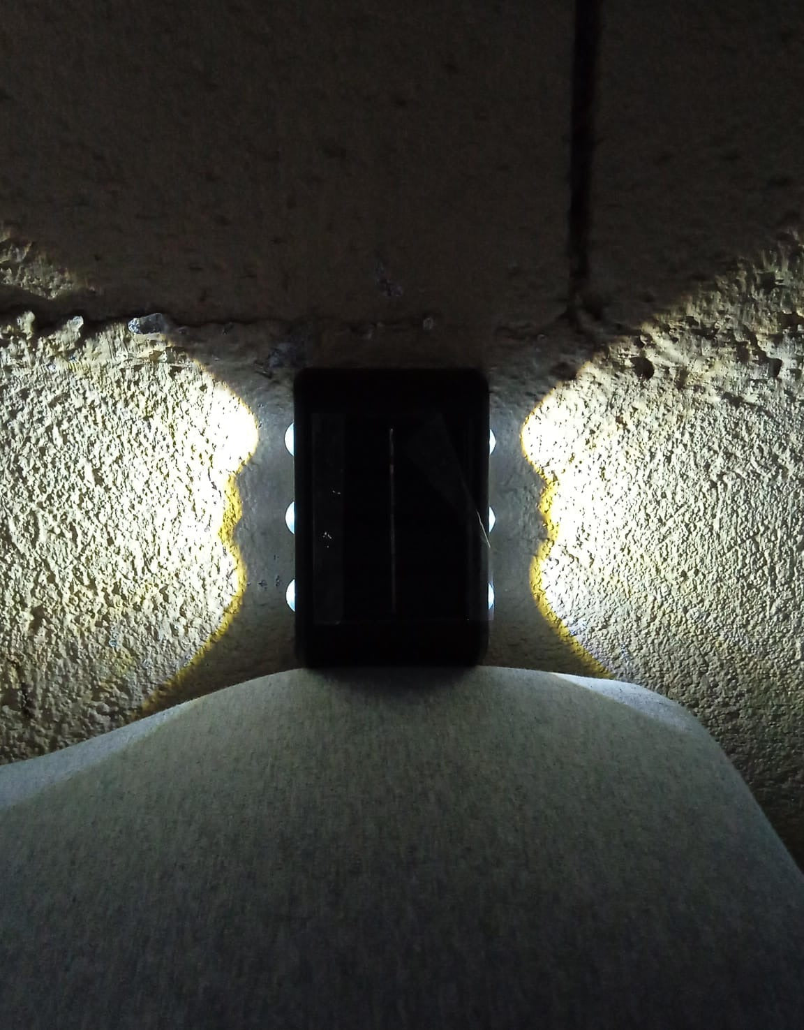 Pack de 2 Focos Milhome Solares de 6 Luces Frías