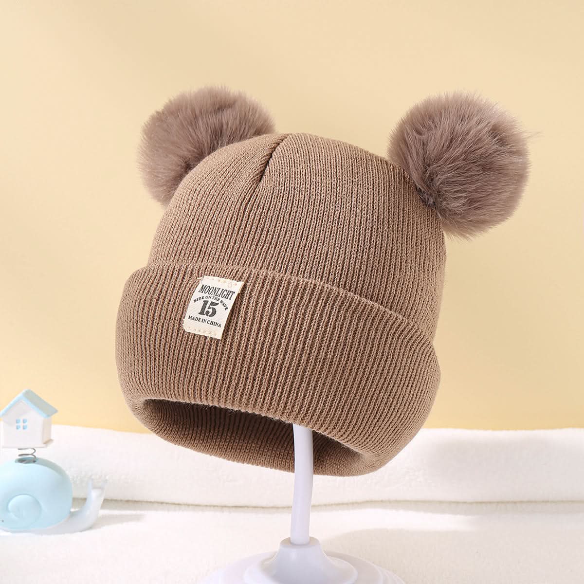 Gorro de Lana con Orejas Sweet-Soft
