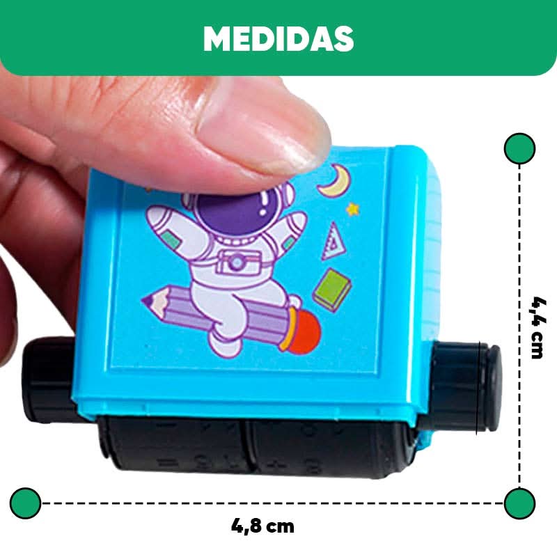 Rodillo Reutilizable 2 en 1 de Enseñanza